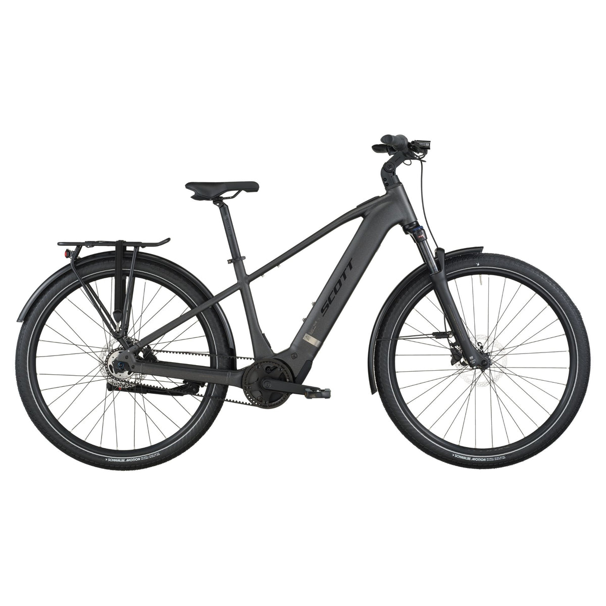 Scott Sub Tour 30 – hihnavetoinen sähköpyörä, 540 Wh