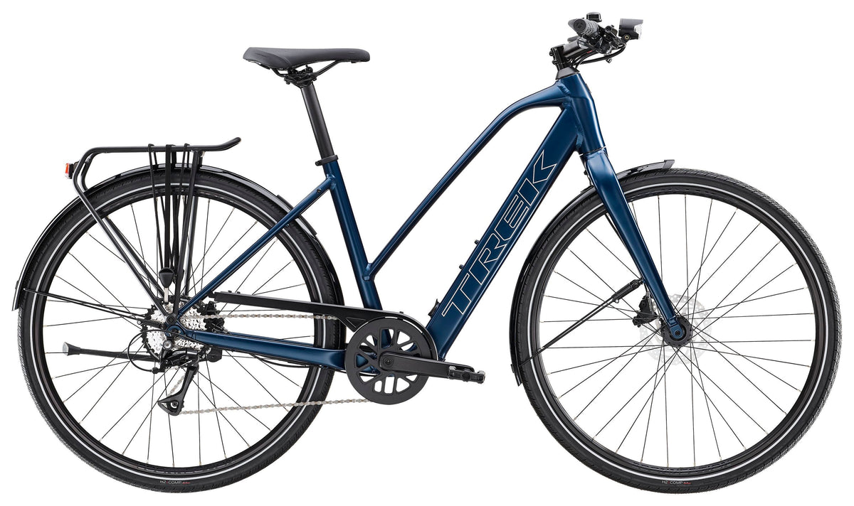 Trek FX+ 2 Stagger LT – sähkökaupunkipyörä, 40 Nm, 250 Wh