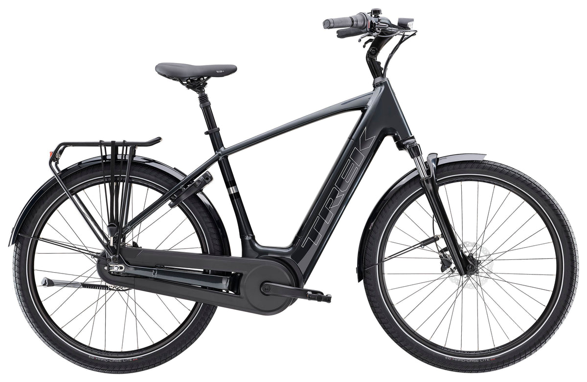 Trek District+ 3 545Wh – sähkökaupunkipyörä, 50 Nm, 545 Wh