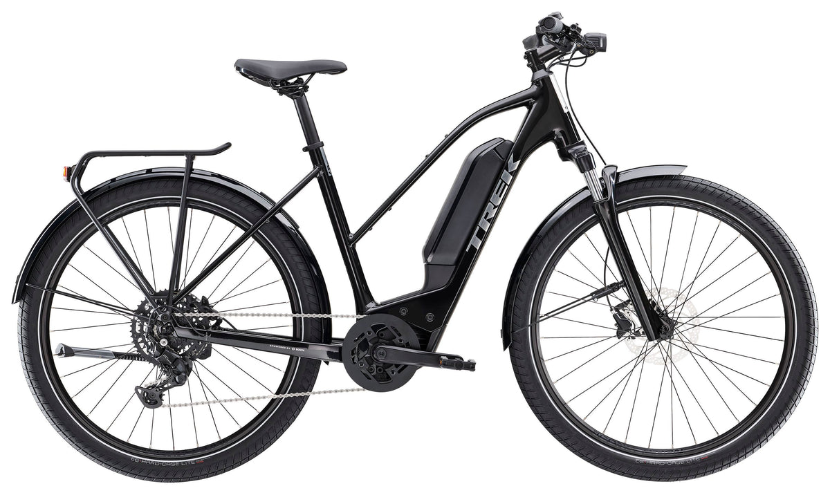 Trek Allant+ 5 Midstep – sähkökaupunkipyörä, 85 Nm, 545 Wh