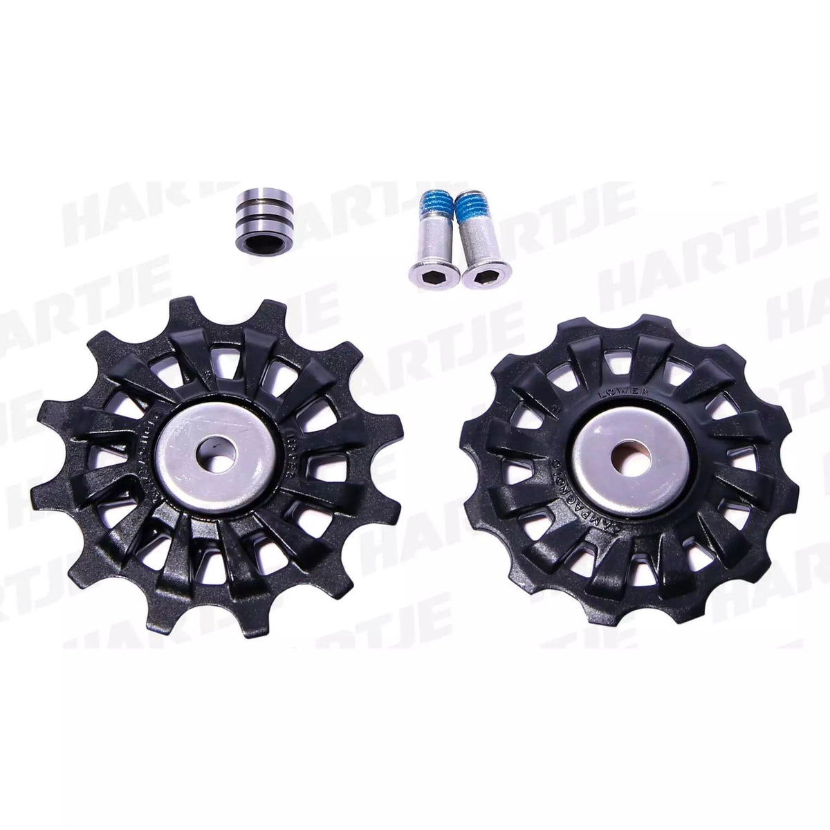 Campagnolo Set Of Re 12S Derailleur Pulleys (8,0 Mm) + Screws
