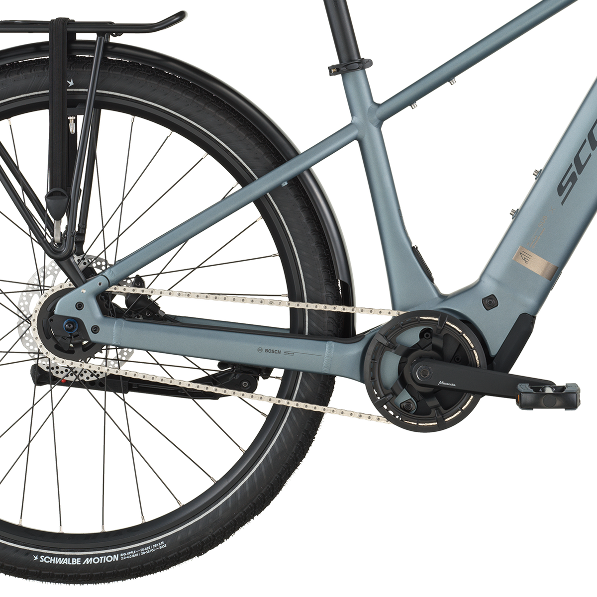 Scott Sub Tour 40 – sähkökaupunkipyörä, 63 Nm, 540 Wh