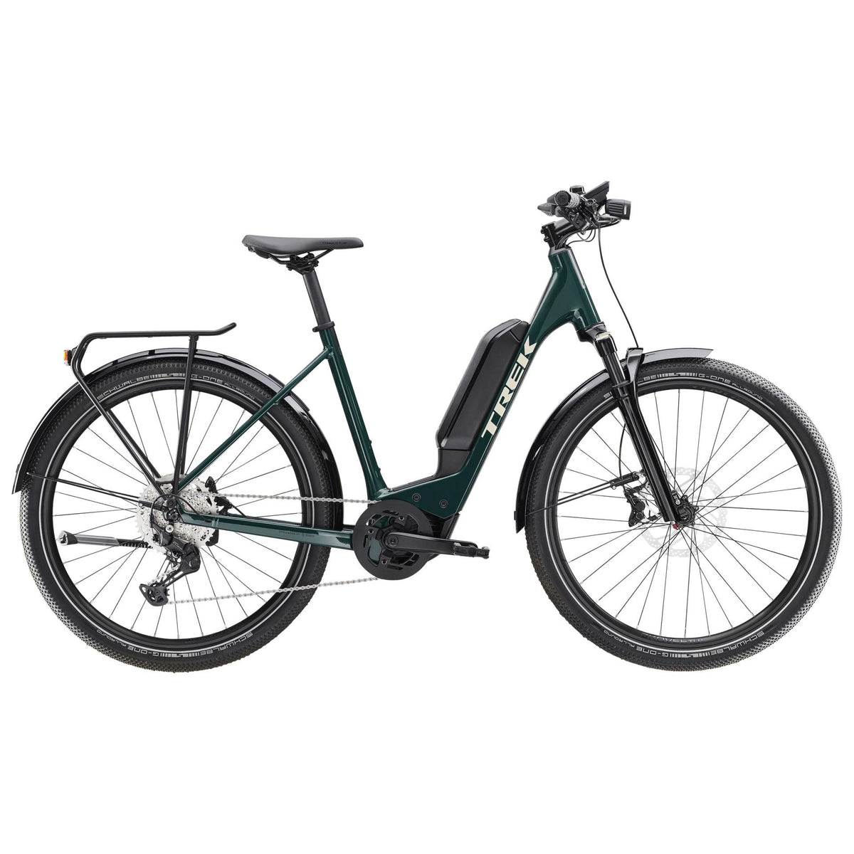 Trek Allant+ 6 Lowstep – sähkökaupunkipyörä, 85 Nm, 545 Wh