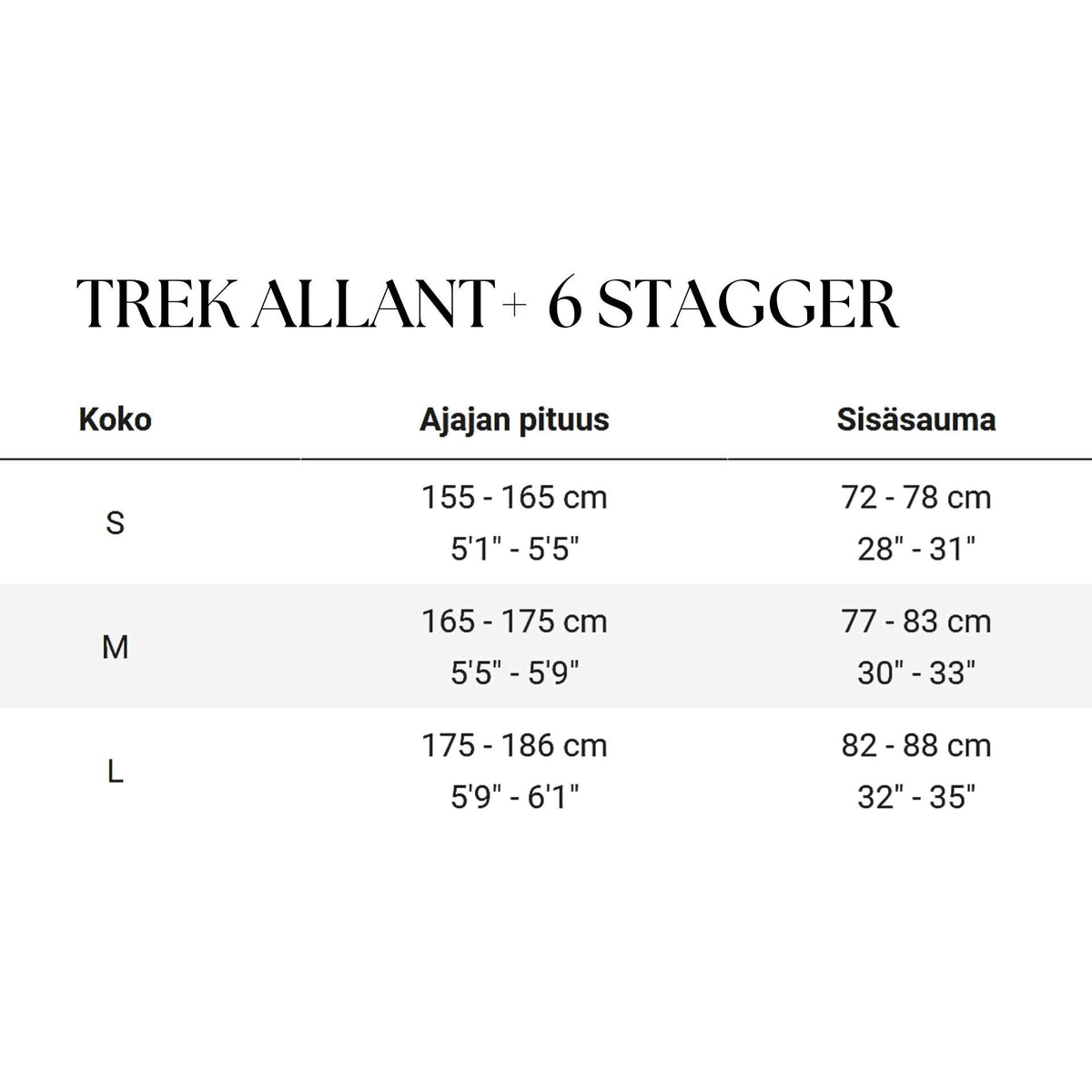 Trek Allant+ 6 Stagger – sähköhybridipyörä, 85 Nm, 800 Wh