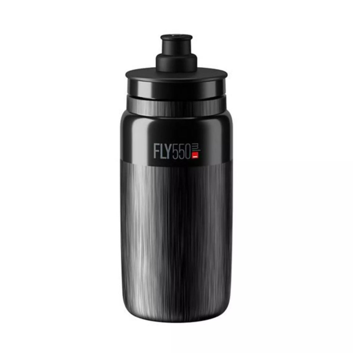 Elite Juomapullo Fly Tex Musta / Harmaa Logo 550ml
