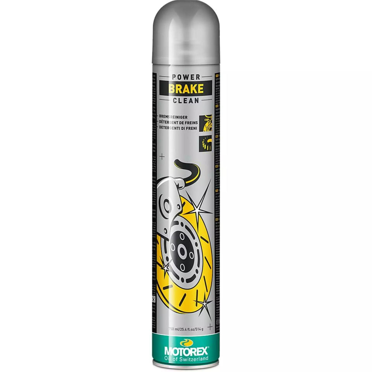 Motorex Power Brake Clean Aerosol – jarrunpuhdistusaine, jäännösvapaa, 750 ml