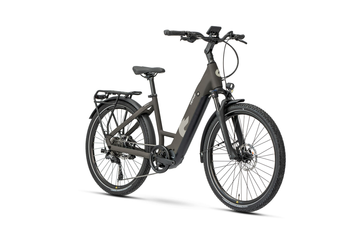 Hepha Trekking 7 Ultra Low Step – sähköhybridipyörä, 100 Nm, 800 Wh