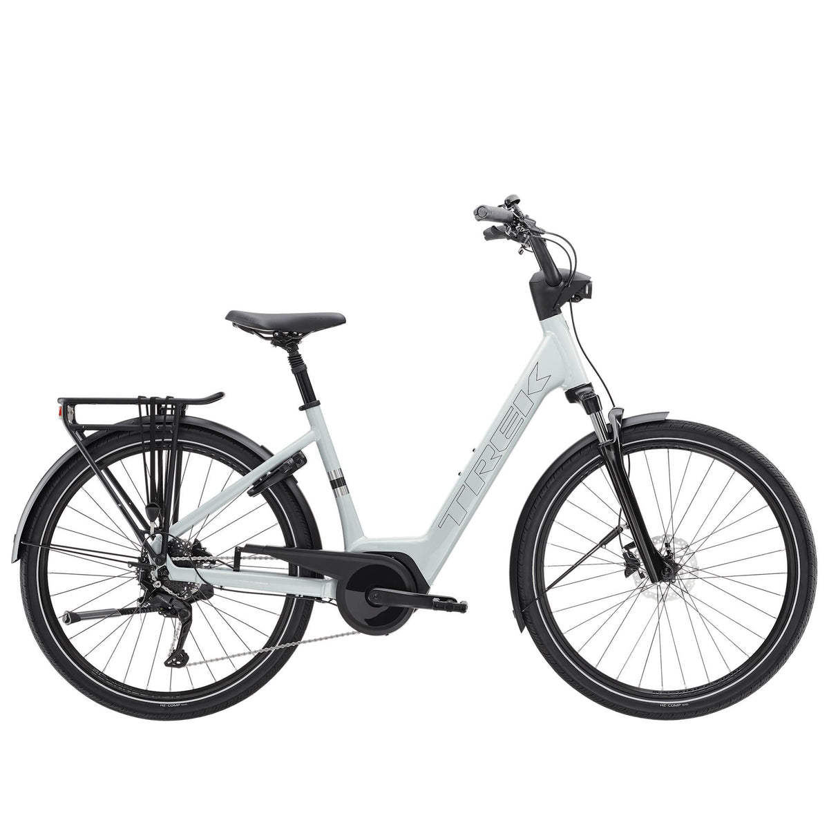 Trek Verve+ 2 Lowstep Gen 3 – sähköhybridipyörä, 75 Nm, 400 Wh