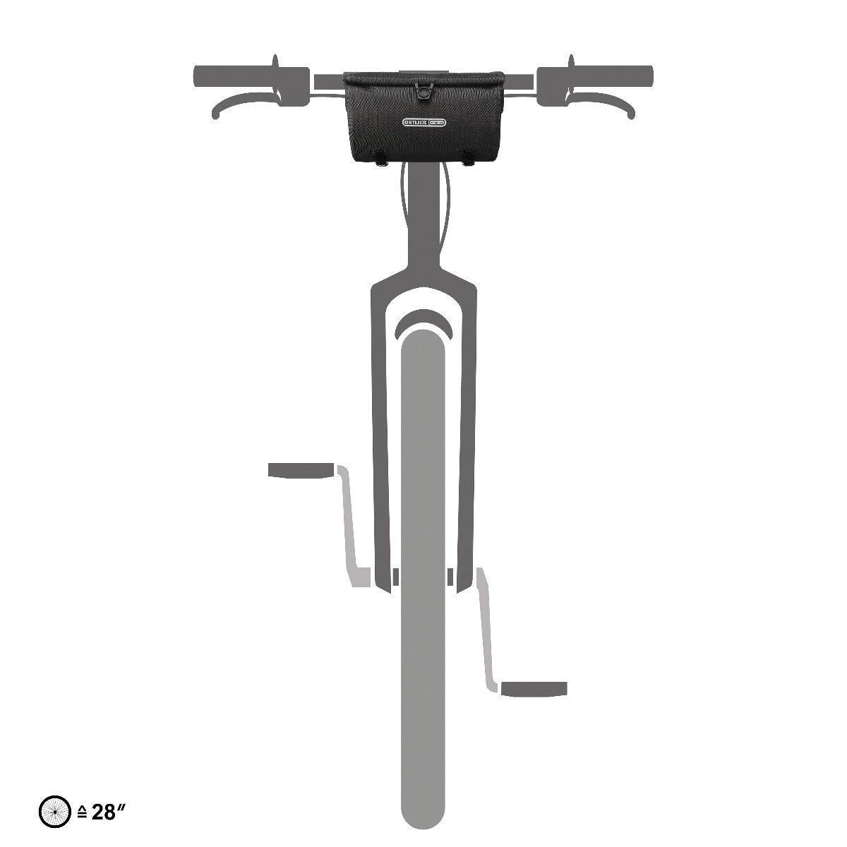 Ortlieb Velo-Sling laukku Musta 3l