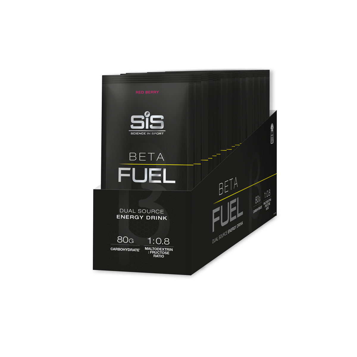 SIS Beta Fuel 80 Punainen Marja Pussi 82g