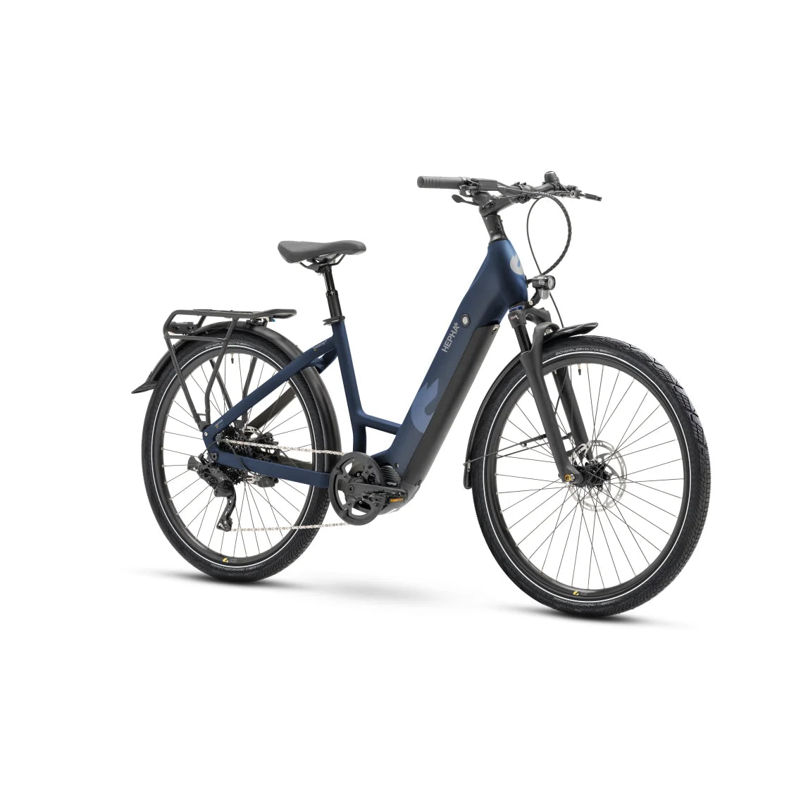 Hepha Trekking 7 Ultra Plus Low Step – sähköhybridipyörä, 100 Nm, 800 Wh