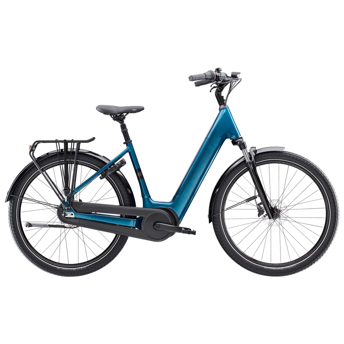 Trek District+ 3 Lowstep – sähkökaupunkipyörä, 50 Nm, 400 Wh