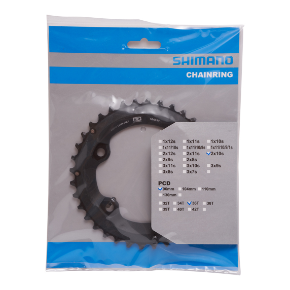 Shimano Eturatas 36T – Deore M6000/MT500 -yhteensopiva, 10-vaihteinen