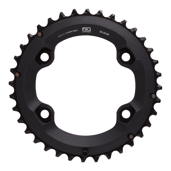Shimano Eturatas 36T – Deore M6000/MT500 -yhteensopiva, 10-vaihteinen