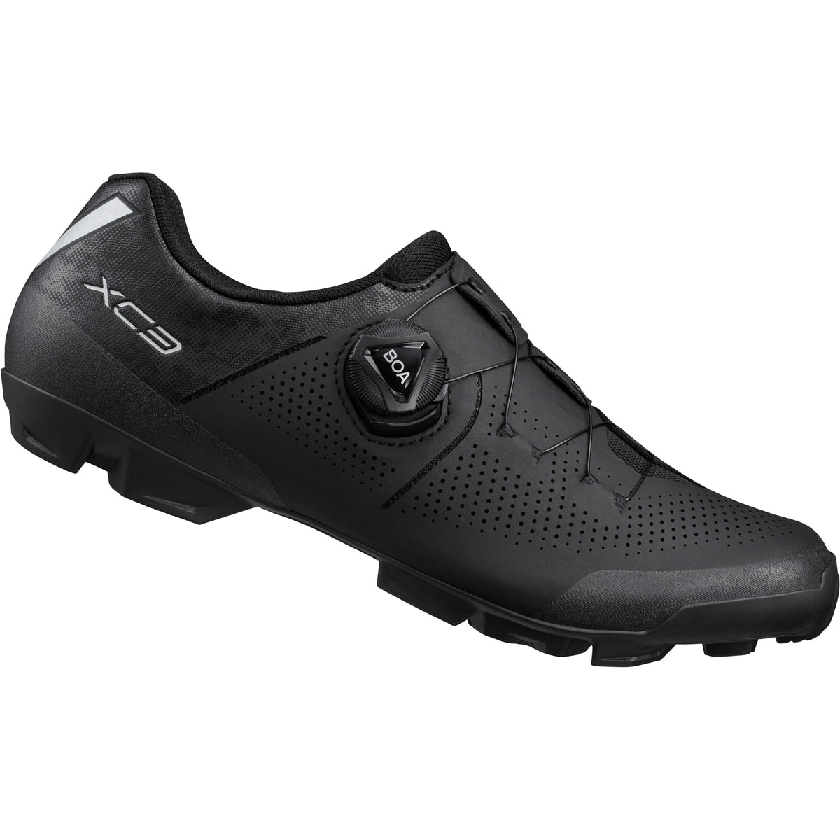 Naisten Pyöräilykengät Shimano XC302 Musta